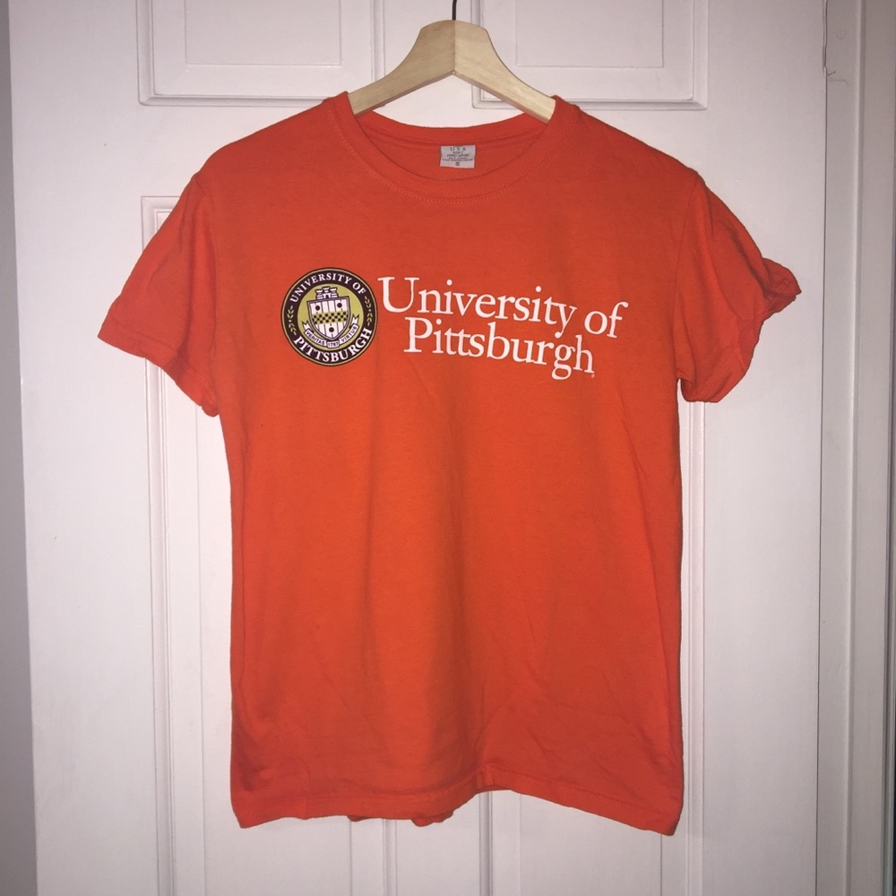 Orange University of Pittsburgh (Pitt) T-Shirt